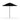 9' Crank, No Tilt Market Umbrella - Black