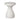 Caemen Teardrop Terrazzo White Garden Stool