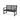 Chippendale Black 48" Bench