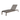 Canton Woven Padded Adjustable Chaise - Hickory