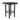 Trinidad 42" Round Umbrella Bar Table