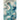 Blue and Ivory 5' 3 x 8' Outdoor Modern Rectangle Rug