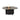 Nature's Wood 53" Round Fire Pit - Matte Black