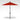 7.5' Push Button Tilt Market Umbrella - Jockey Red