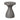 Caemen Teardrop Terrazzo Gray Garden Stool