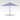 9' Auto Tilt Market Umbrella - Kinzie Royale Stripe