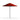 9' Crank, No Tilt Market Umbrella - Vermillion