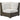 Oasis Cushion Corner Chair - Vesper Pebble