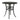 Napa 42" Umbrella Bar Table