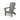 POLYWOOD Nautical Curveback Grey Adirondack Chair